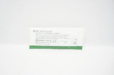 BD 305909 SafetyGlide Injection Ndle W/ Luer-Lok Syringe 3mL 21G x 1-1/2 TW